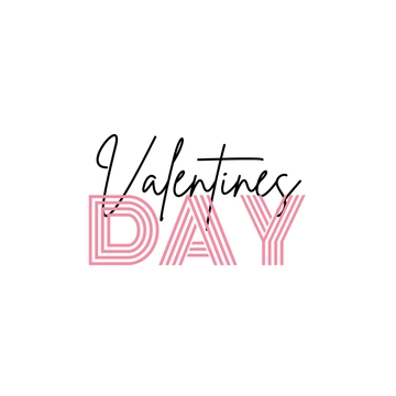 Free Valentines Day Typography Text to Edit Online