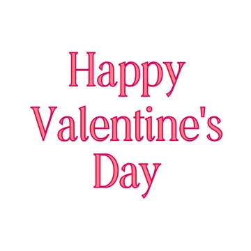 Free Modern Happy Valentines Text to Edit Online