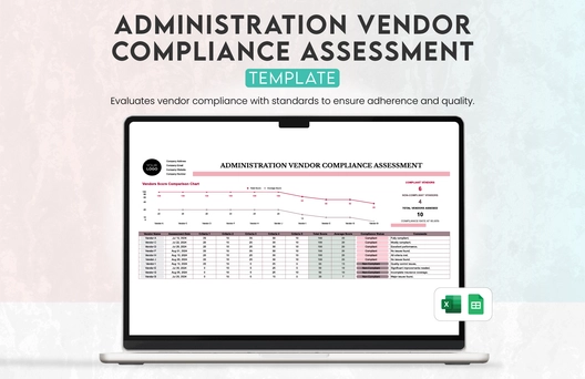 Administration Vendor Compliance Assessment Template
