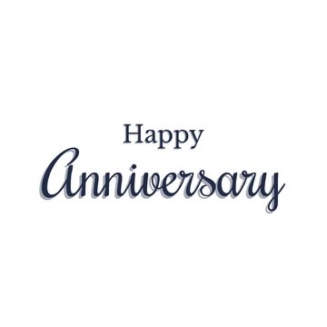 Free Elegant Happy Anniversary Text to Edit Online