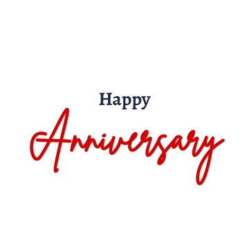Free Classic Happy Anniversary Text to Edit Online