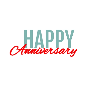 Free Handwritten Happy Anniversary Text to Edit Online