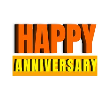 Free Bold Happy Anniversary Text to Edit Online