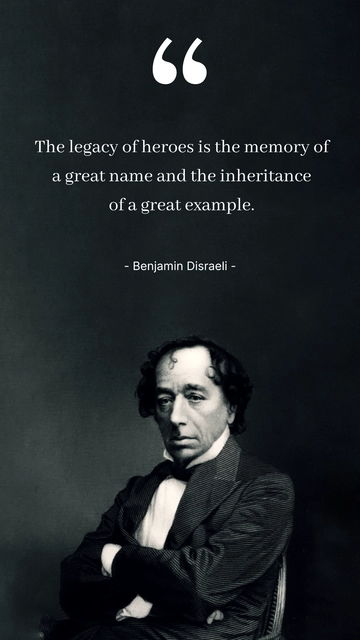 Free Inspirational National Heroes Day Quote Template to Edit Online