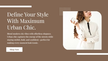 Free Urban Chic Twitter Post Template to Edit Online