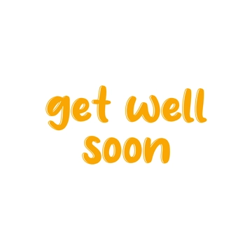 Free Warm Get Well Soon Text to Edit Online