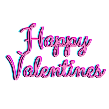 Free Cute Valentines Text to Edit Online