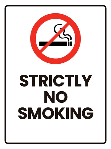 Free School No Smoking Sign Template to Edit Online
