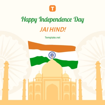 Free India Independence Day Template to Edit Online