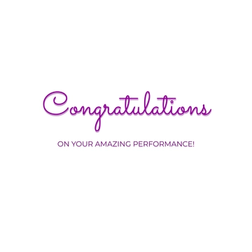 Free Elegant Congratulations Text to Edit Online