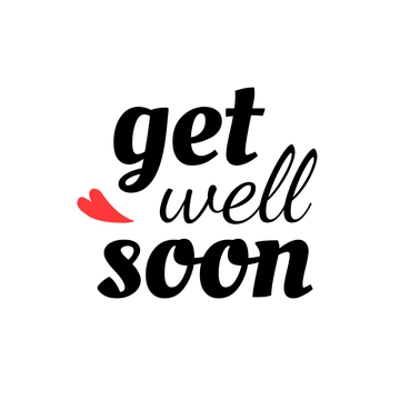 Free Brush Pen Get Well Soon Text to Edit Online