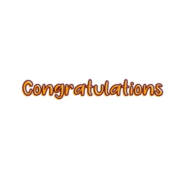 Free Festive Congratulations Text to Edit Online