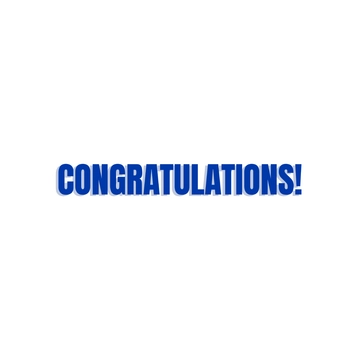 Free Bold Congratulations Text to Edit Online