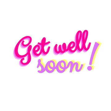 Free Whimsical Get Well Soon Text to Edit Online