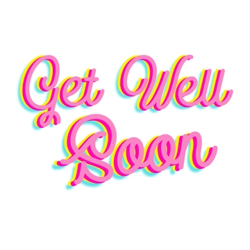 Free Handwritten Get Well Soon Text to Edit Online