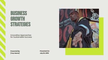 Free Urban Chic Presentation Template to Edit Online
