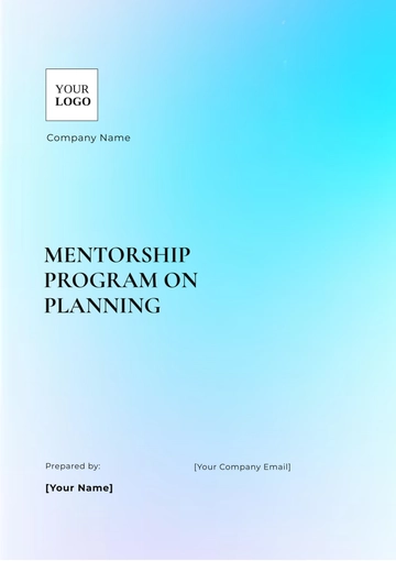 Free Mentorship Program on Planning Template to Edit Online