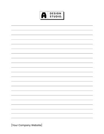 Free Business Lined Paper Template to Edit Online