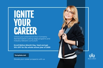 Free School Business Banner Template to Edit Online