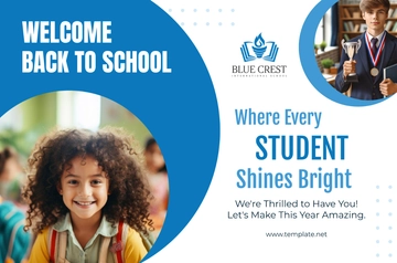 Free Back to School Banner Template to Edit Online