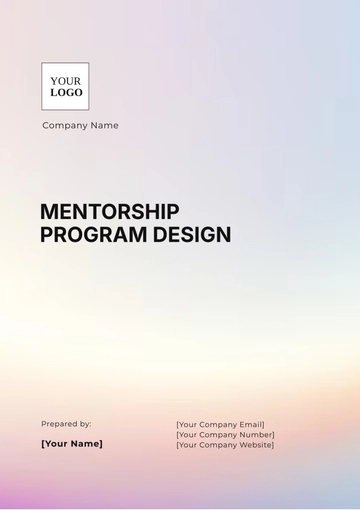 Free Mentorship Program Design Template to Edit Online