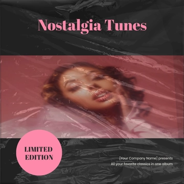 Free Bold Album Cover Template to Edit Online