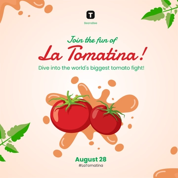 Free La Tomatina Template to Edit Online