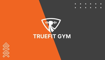 Free Gym Event Coordinator Business Card Template to Edit Online