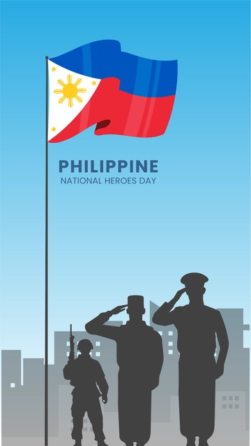 Free Philippine National Heroes Day Wallpaper Template to Edit Online