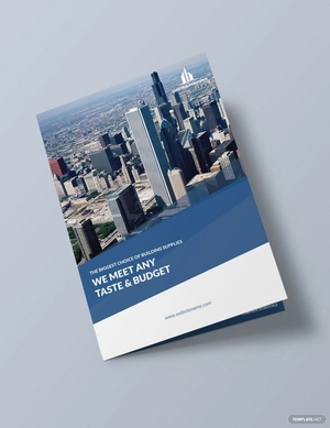 Architecture Bi-Fold Brochure Template