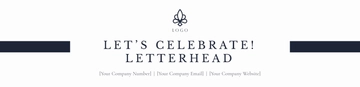 Free High End Letterhead Template to Edit Online
