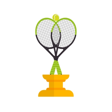 Free US Open Tennis Trophy Clipart Template to Edit Online