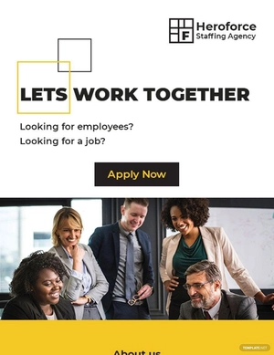Staffing Agency Email Newsletter Template