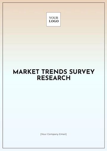 Free Market Trends Survey Research Template to Edit Online