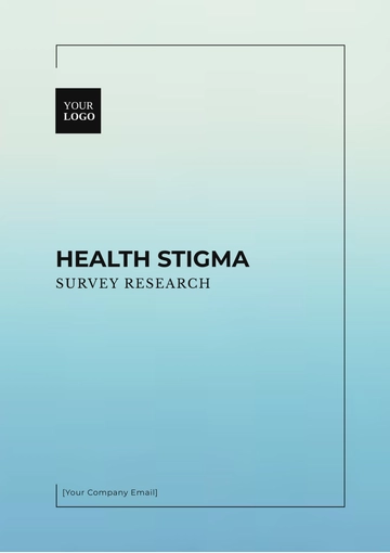 Free Health Stigma Survey Research Template to Edit Online Free Health Stigma Survey Research Template to Edit Online
