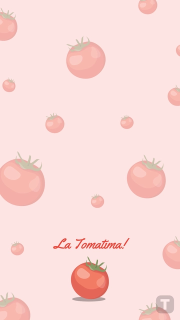 Free La Tomatina Wallpaper Template to Edit Online