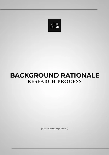 Free Background Rationale Research Process Template to Edit Online