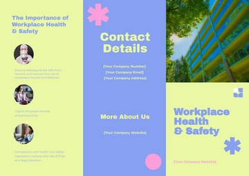 Free Bold Minimalist Pamphlet Template to Edit Online
