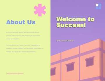 Free Bold Minimalist Brochure Template to Edit Online