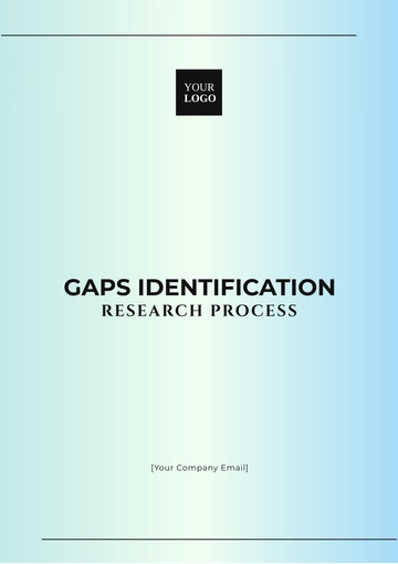 Free Gaps Identification Research Process Template to Edit Online