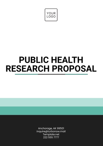 Free Public Health Research Proposal Template to Edit Online