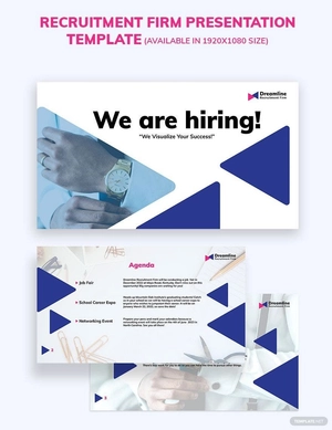 Recruitment Firm Presentation Template