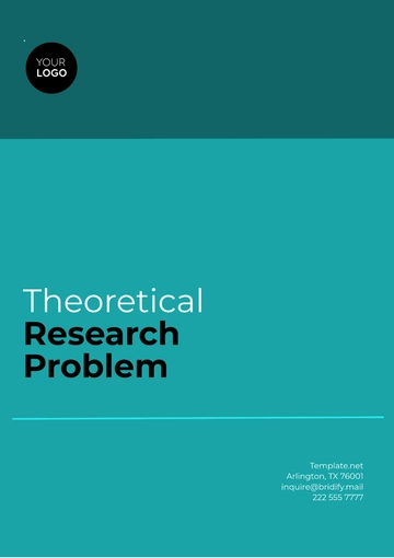 Free Theoretical Research Problem Template to Edit Online