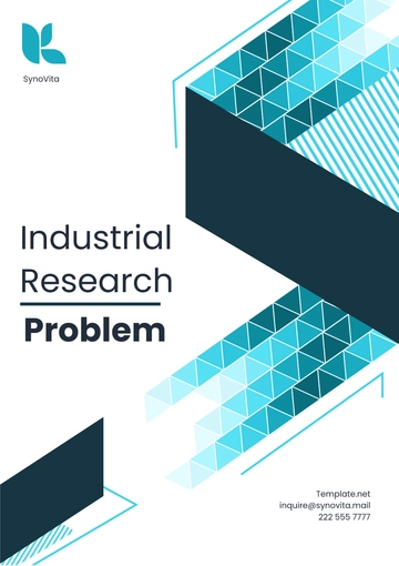 Free Industrial Research Problem Template to Edit Online