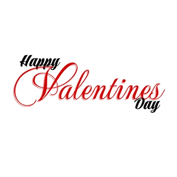 Free Whimsical Happy Valentines Text to Edit Online