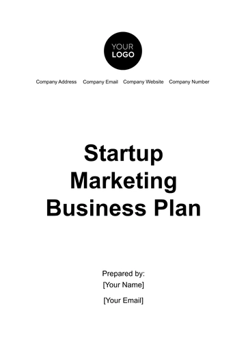 Free Startup Marketing Business Plan Template to Edit Online