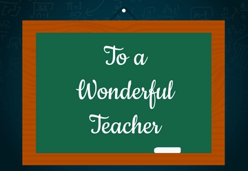 Free Teachers Day Pop Up Card Template to Edit Online