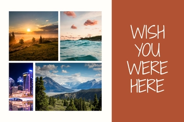 Free Sample Photo Postcard Template to Edit Online
