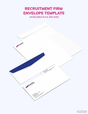 Recruitment Firm Envelope Template
