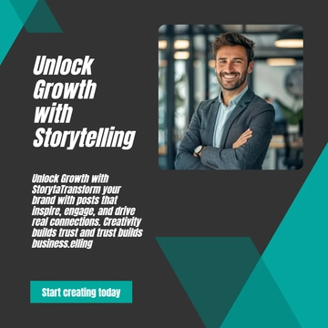 Free Creative LinkedIn Post Template to Edit Online